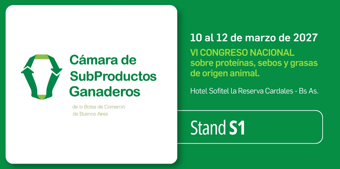 VI CONGRESO NACIONAL sobre proteínas, sebos y grasas de origen animal